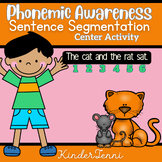 Phonemic Awareness Center Activities:  Sentence Segmentation