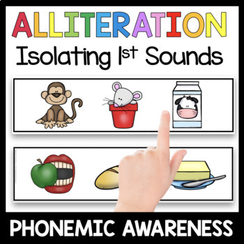 Preview of Phonemic Awareness - First Sounds in Words - Alliteration - Pre-K Kindergarten