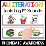 Phonemic Awareness - First Sounds in Words - Alliteration 