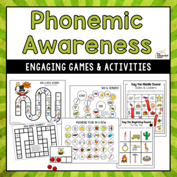 Preview of Phonemic Awareness Games & Activities