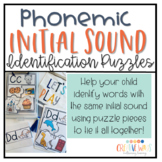 Phonemic Awareness-  Initial Sound identification puzzles