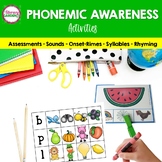 Phonemic Awareness Learning Center Games