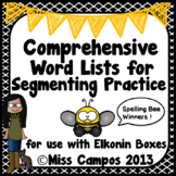 Phonemic Awareness: Leveled Word Lists for Segmenting Prac