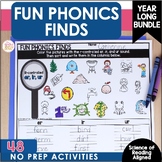 Phonemic Awareness Activities - Phonics Activities Bundle