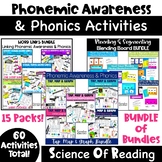 Phonemic Awareness & Phonics Activities Science of Reading