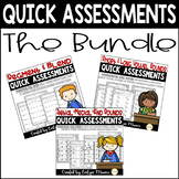 Phonological Awareness Quick Assessments THE BUNDLE