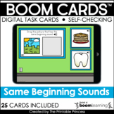 Phonemic Awareness Same Beginning Sound Boom Cards™ for Ki