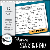 Preview of Phonics Seek & Find Activity | NO PREP | Science of Reading | Phonemic Awareness