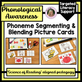 Phonemic Awareness Segmenting and Blending Cards