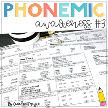 Preview of Phonemic Awareness - Systematic, Explicit Instruction for Primary Students #3