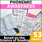 Phonemic Awareness Worksheets - Rhyming, Syllables, Blendi