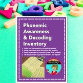 Phonemic Awareness and Decoding Inventory - Science of Rea
