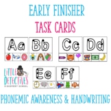 Task Cards for Phonemic Awareness and Handwriting