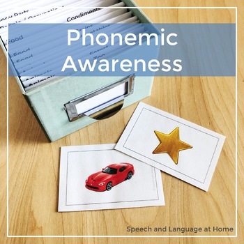 Preview of Phonemic Awareness and Phonological Awareness Photo Cards (Rhyming)