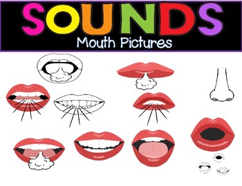 Preview of Phonemic awareness Mouth Pictures Orton Gillingham