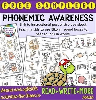 Preview of Phonemic awareness | No Prep