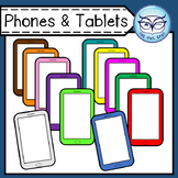 Phones and Tablets Clip Art - for Personal and Commercial Use