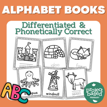 Preview of Phonetic Alphabet Books Differentiated