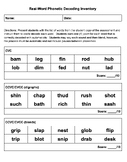 Phonetic Decoding Inventory (version 2)