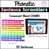 Phonetic Sentence Scramblers: Consonant Blends (Digital Bo