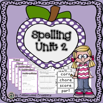Preview of 2nd Grade Spelling Unit 2