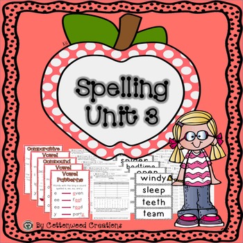 Preview of 2nd Grade Spelling Unit 3