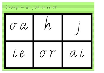 phonic bingo ai j ie ee or group 4 jolly phonics by learnplaylaugh