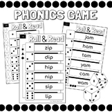 Phonic Dice Game Bundle: Roll & Read Short A, E, I, O, U {