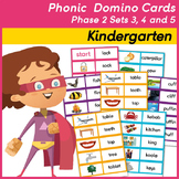 Phonic Domino and Picture Cards Phase 2 Sets 3 4 and 5