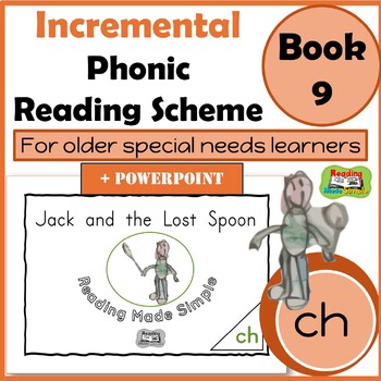 Preview of Decodable Reader for Older Students + PowerPoint: CH: Book 9