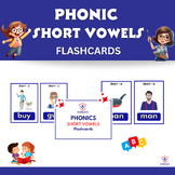 Phonic: Short Vowels Flashcards