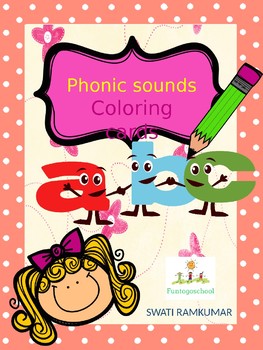 Phonic Sounds Coloring Cards by Fun to go school | TpT