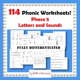 Phonic Worksheets for Phase 5 of Letters and Sounds