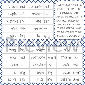 3rd Grade Phonics: Resources for words with vowel-consonant-e & suffixes