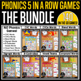 Phonics 5 in a Row Games (The Bundle)