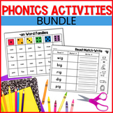 Phonics Activities Bundle Word Mapping Reading Writing and