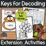 Phonics Activities for Analogy Based Decoding | CVC and CC