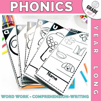 Preview of Phonics Activities for the Entire Year (4 BEST SELLING RESOURCES)