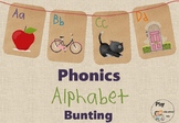 Phonics Alphabet Bunting