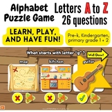 Phonics Alphabet Puzzle game, for Pre-k, Kindergarten, Pri