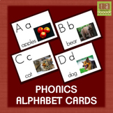 Alphabet Chart Picture Cards With Real Images - No Clip Art!