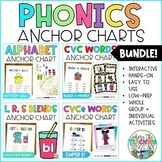 Phonics Anchor Charts Bundle | Interactive Lessons