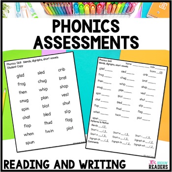 Preview of Phonics Assessment - Decoding - Formative Assessment - Science of Reading