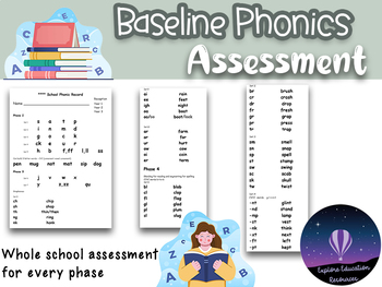 Preview of Phonics Assessment Record Booklet