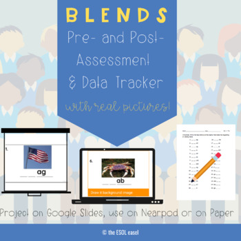 Preview of Blends Phonics Assessment and Progress Monitoring