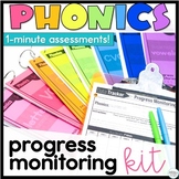 Phonics Assessment and Progress Monitoring Tracking Sheets