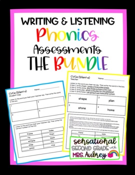Phonics Assessments Growing Bundle! 2nd and 3rd Grade Phonics Write and ...