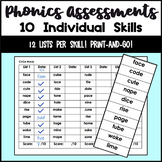 Phonics Assessments with Progress Monitoring- Science of R