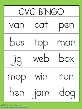 Phonics BINGO Pack by This Reading Mama | TPT