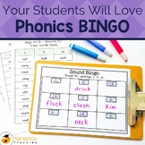 Phonics BINGO | Spelling Games for Fun Spelling Practice